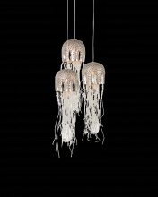 Currey 9000-1027 - Medusa 3-Light Round Multi-Drop Pendant