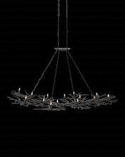 Currey 9007 - Rainforest Large Bronze Chandelier